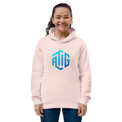 ATIG Women's eco fitted hoodie