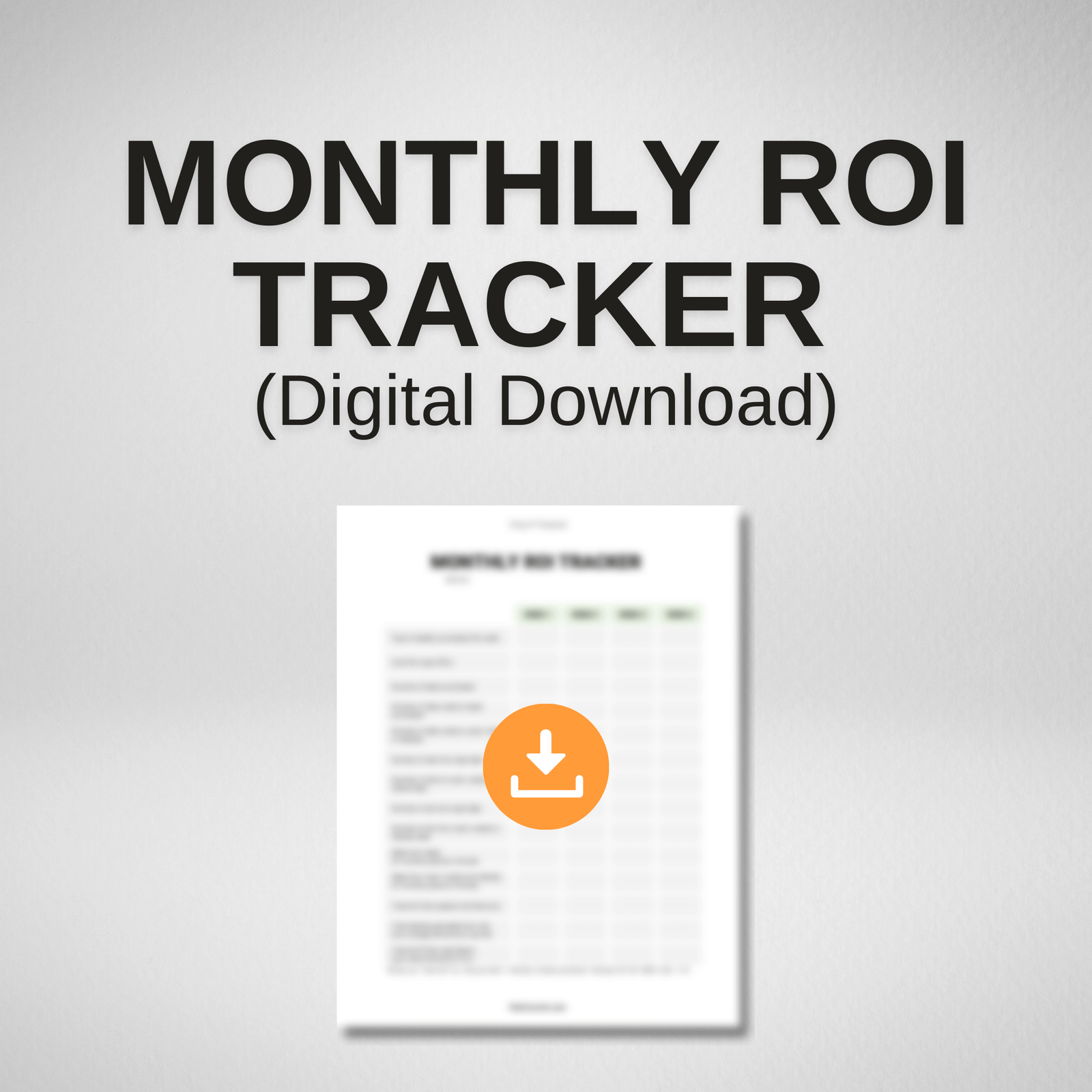 ROI Tracker