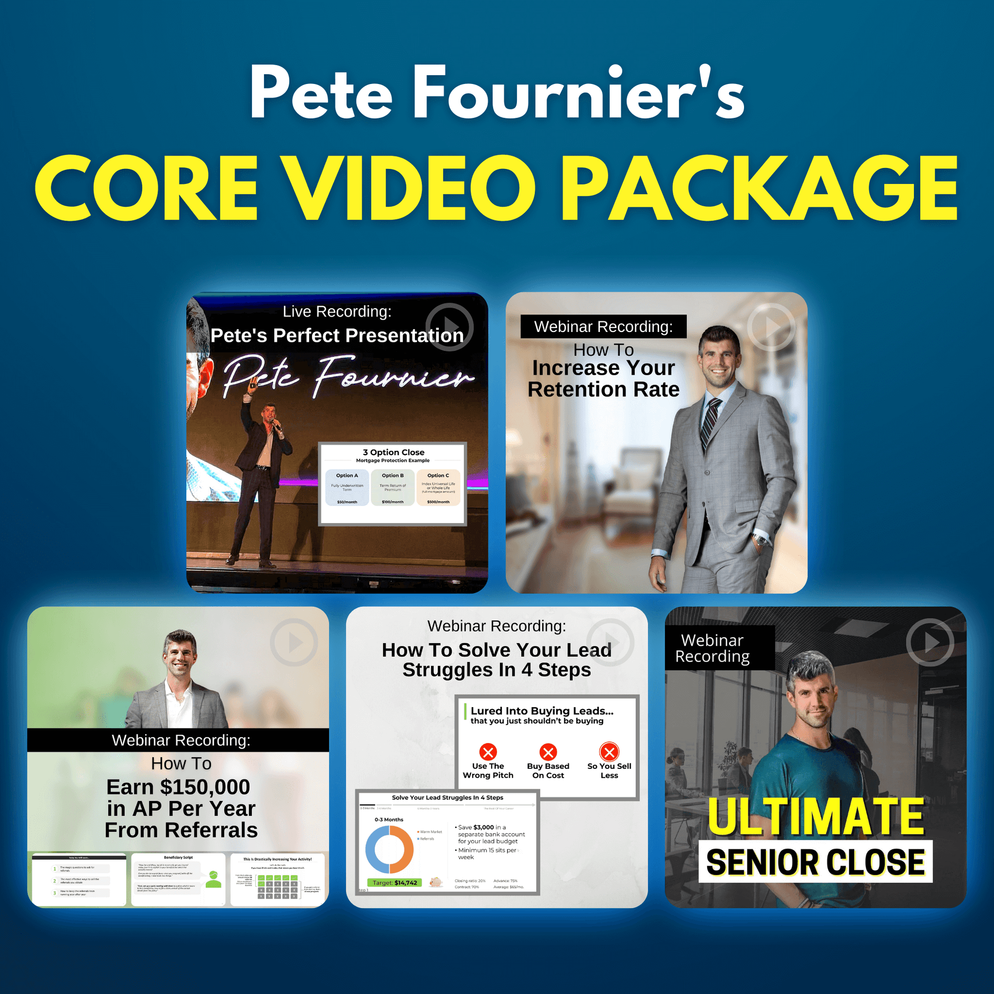 Pete Fournier's Core Video Package