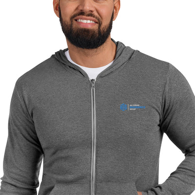 ATIG Unisex zip hoodie